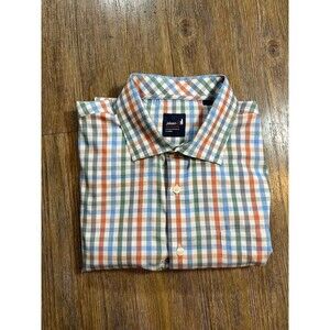 Johnnie O XL Plaid Prep-Formance Button Down Long Sleeve Performance